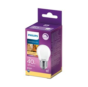 Philips LED Stmievateľná žiarovka Philips P45 E27/4,5W/230V 2700K