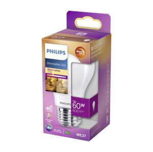 Philips LED Stmievateľná žiarovka Philips Warm Glow A60 E27/7W/230V 2200-2700K CRI 90