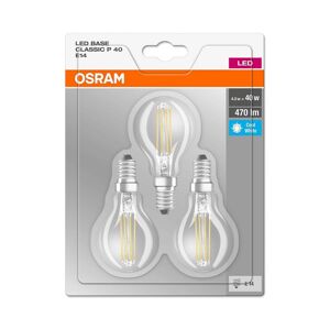 Osram SADA 3x LED Žiarovka VINTAGE E14/4W/230V